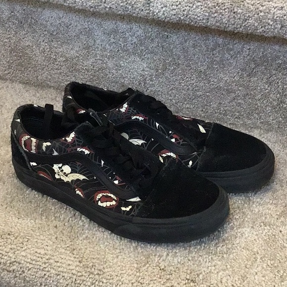 Vans Old Skool Glow Frights Shoes - Picture 4 of 5